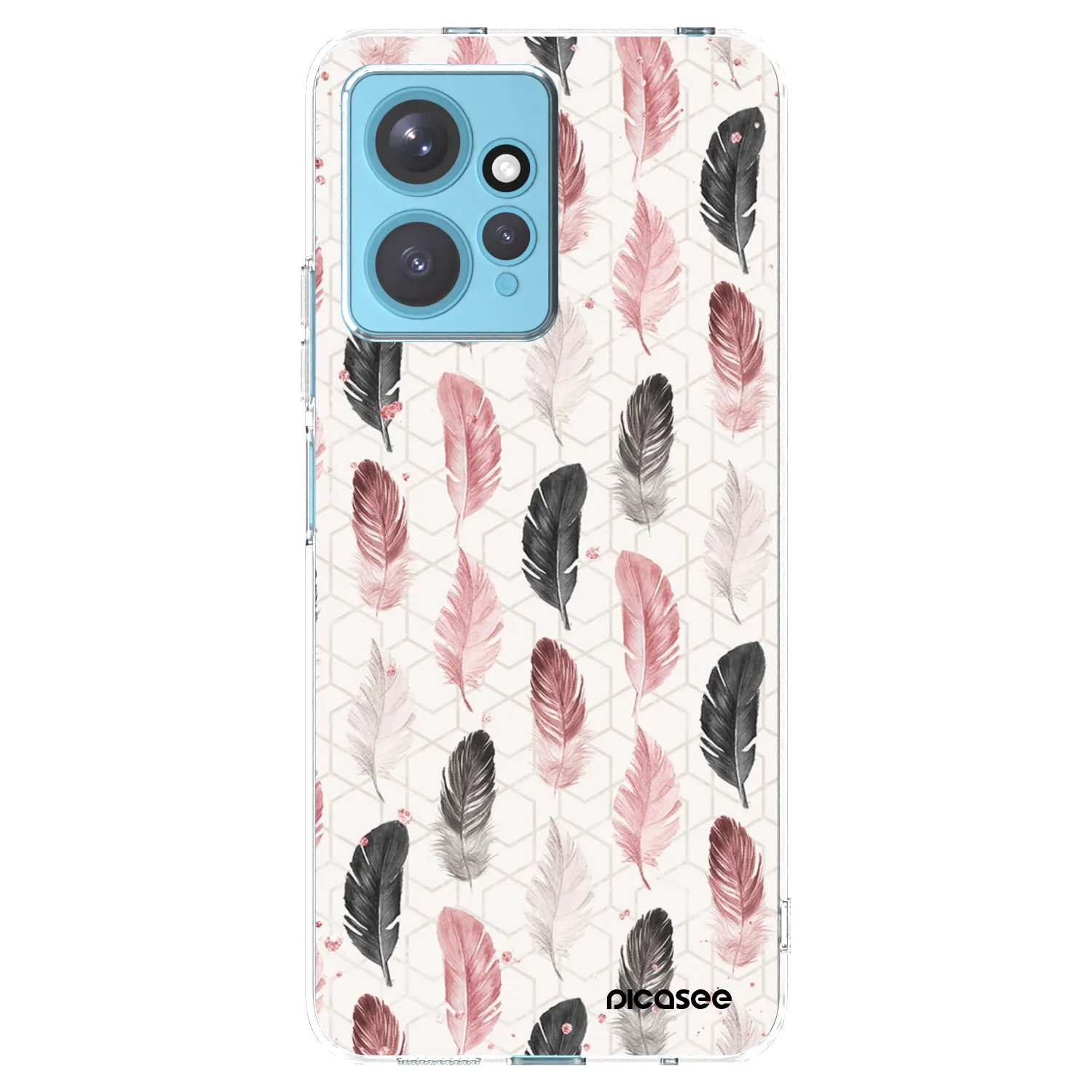 Picasee átlátszó szilikon tok az alábbi mobiltelefonokra Xiaomi Redmi Note 12 4G - Feather 2