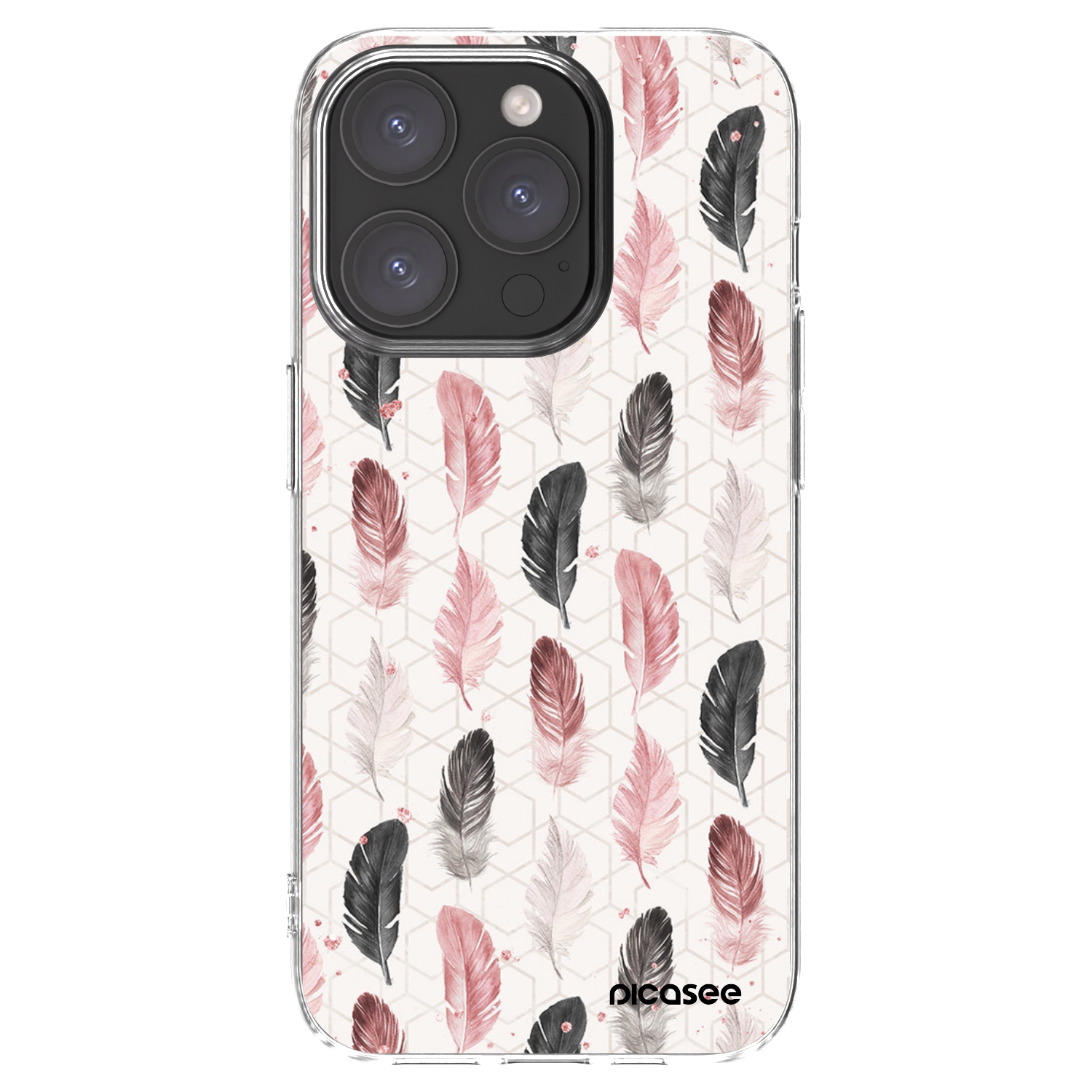 Picasee átlátszó szilikon tok az alábbi mobiltelefonokra Apple iPhone 15 Pro - Feather 2