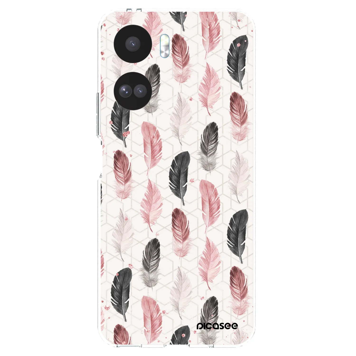 Picasee átlátszó szilikon tok az alábbi mobiltelefonokra Honor 90 Lite 5G - Feather 2