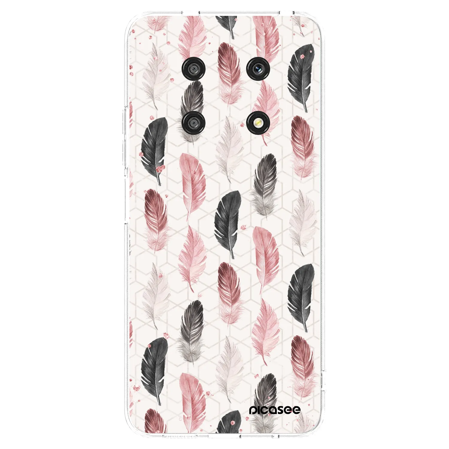 Picasee átlátszó szilikon tok az alábbi mobiltelefonokra Honor Magic4 Lite 5G - Feather 2