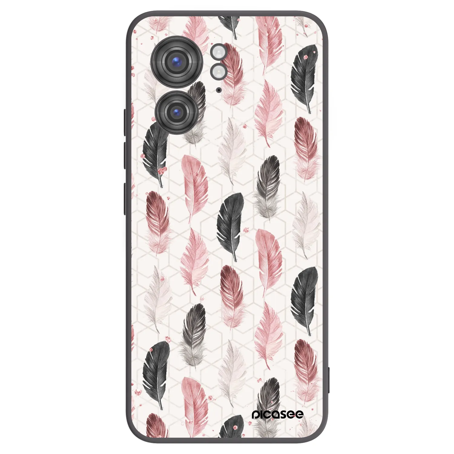 Picasee fekete szilikon tok az alábbi mobiltelefonokra Motorola Edge 40 - Feather 2