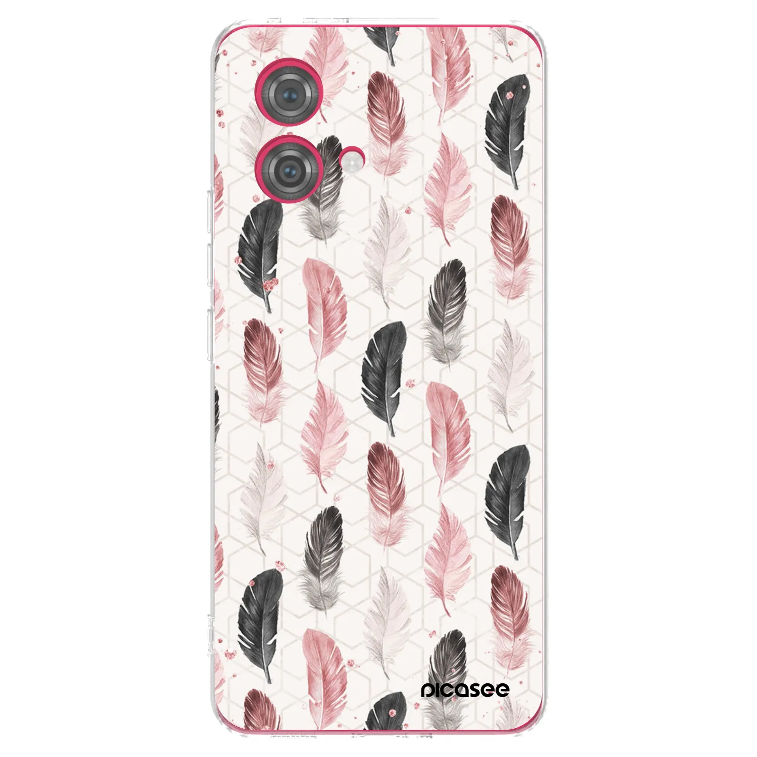 Picasee átlátszó szilikon tok az alábbi mobiltelefonokra Motorola Moto G84 5G - Feather 2