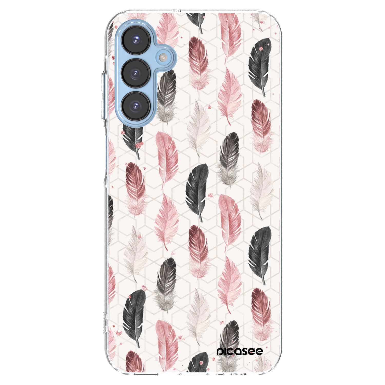 Picasee átlátszó szilikon tok az alábbi mobiltelefonokra Samsung Galaxy A15 A156B 5G - Feather 2
