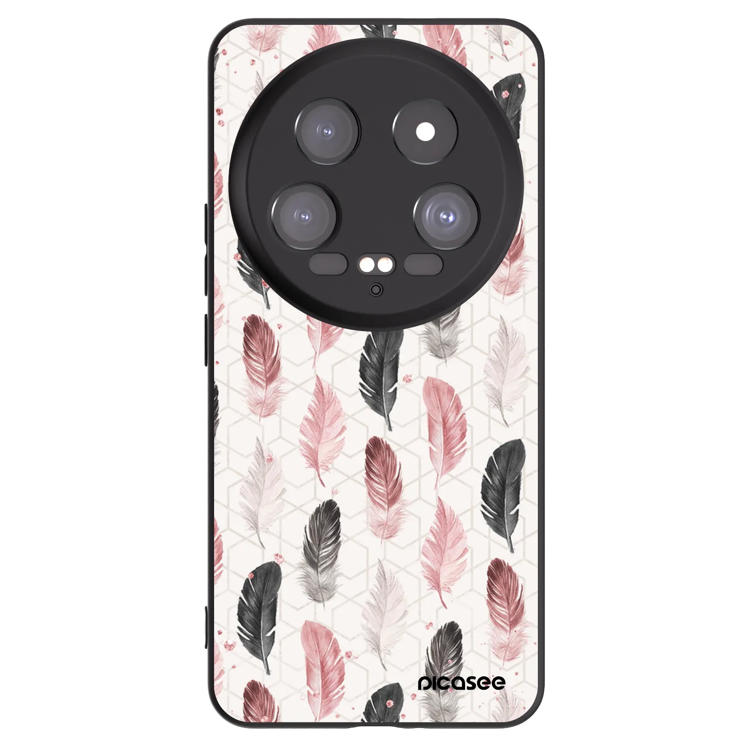 Picasee fekete szilikon tok az alábbi mobiltelefonokra Xiaomi 14 Ultra - Feather 2