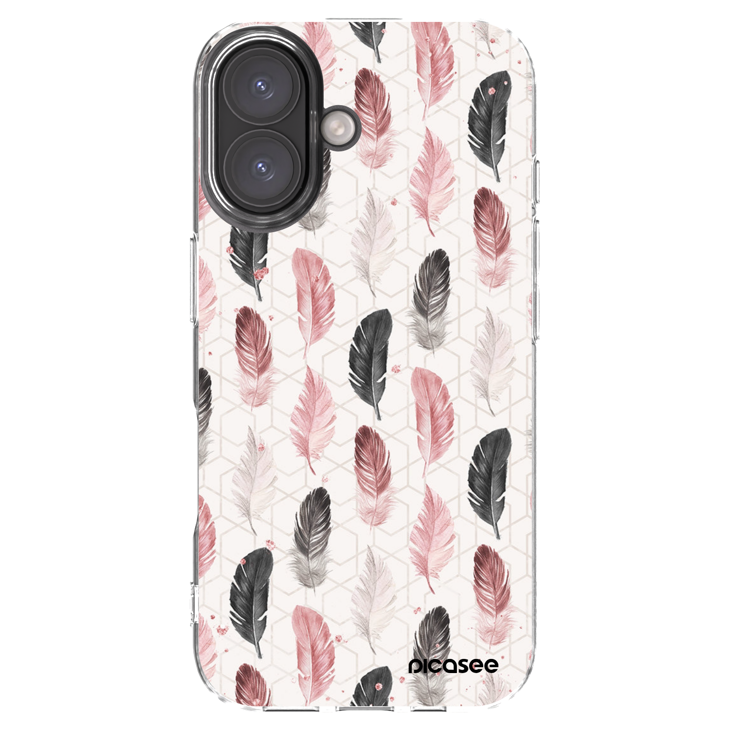 Picasee átlátszó szilikon tok az alábbi mobiltelefonokra Apple iPhone 16 - Feather 2