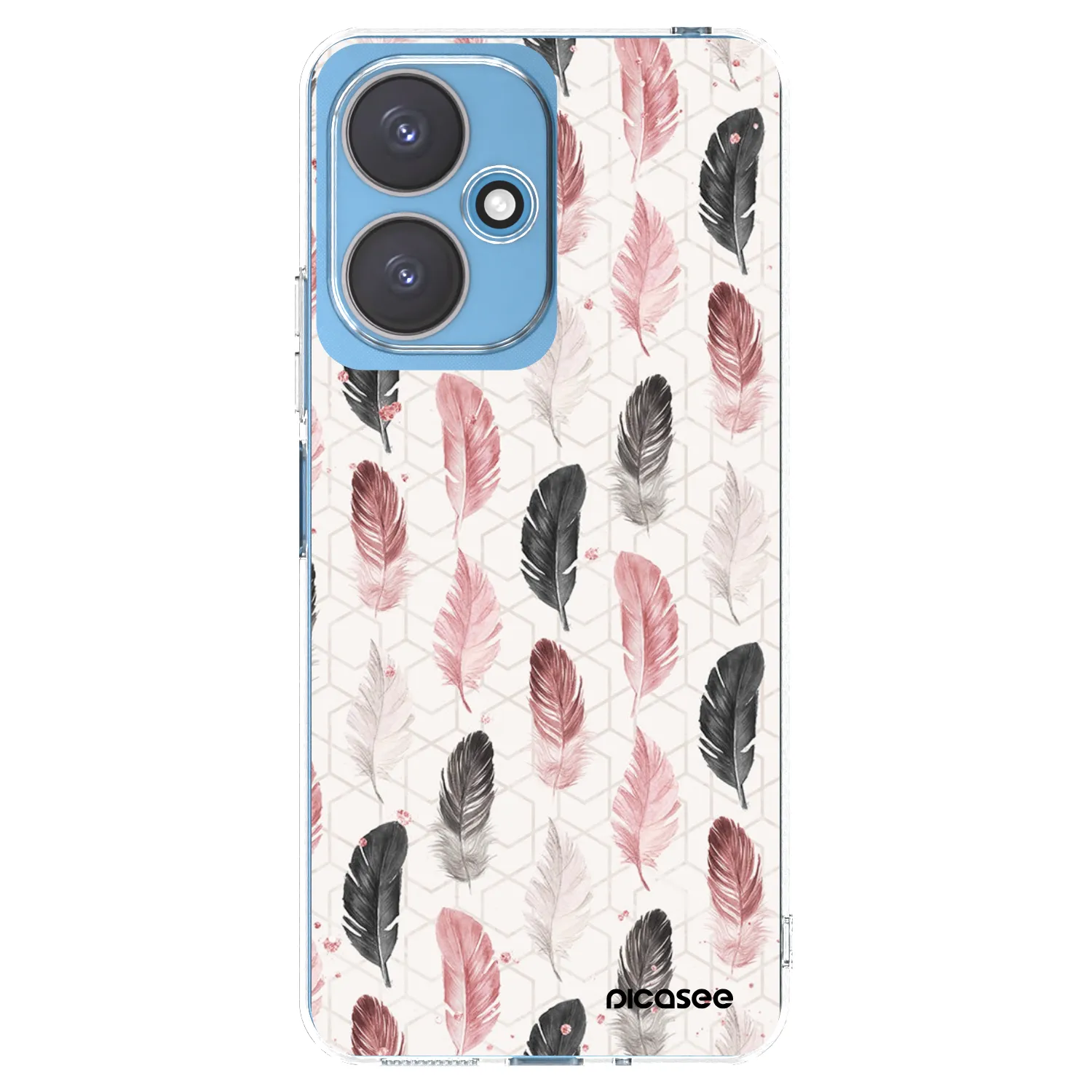 Picasee átlátszó szilikon tok az alábbi mobiltelefonokra Xiaomi Redmi 13C 5G - Feather 2