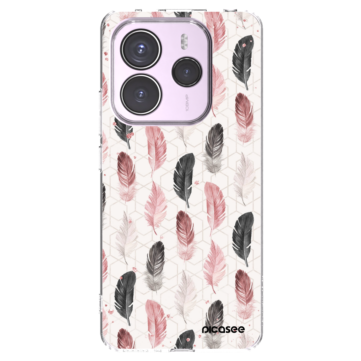 Picasee átlátszó szilikon tok az alábbi mobiltelefonokra Xiaomi Redmi Note 14 5G - Feather 2