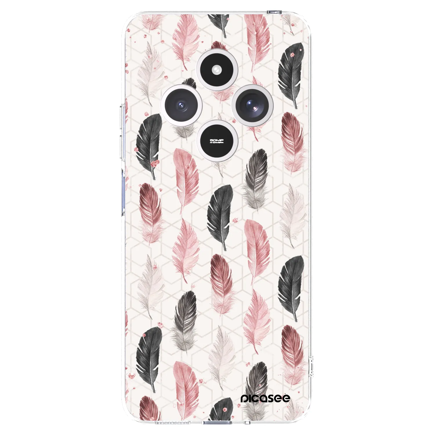 Picasee átlátszó szilikon tok az alábbi mobiltelefonokra Xiaomi Redmi 14C - Feather 2