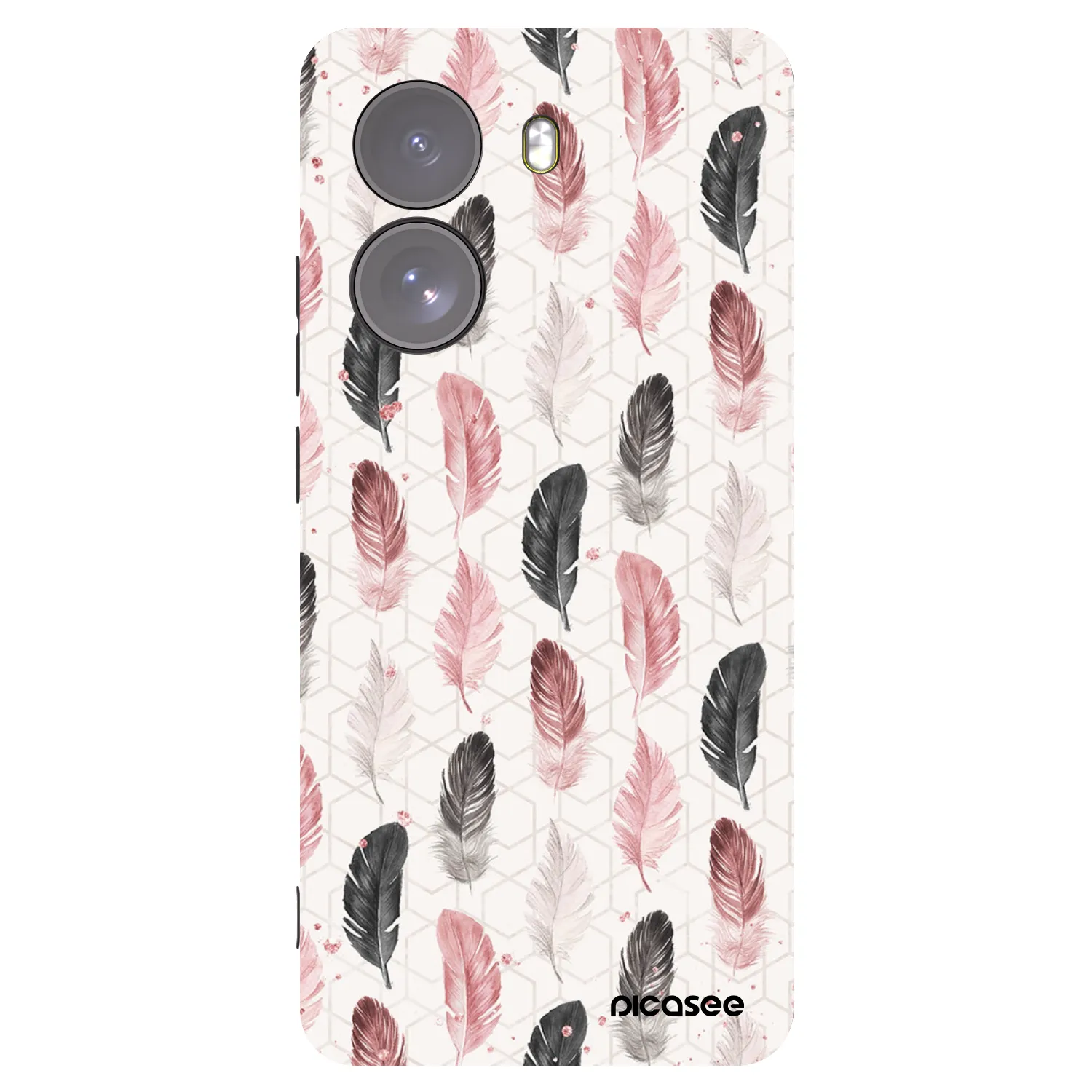 Picasee fekete szilikon tok az alábbi mobiltelefonokra Xiaomi Poco X7 - Feather 2