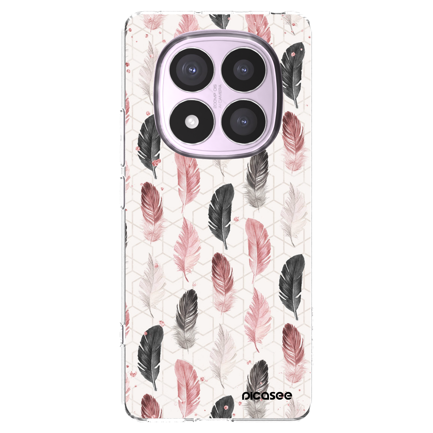 Picasee átlátszó szilikon tok az alábbi mobiltelefonokra Xiaomi Redmi Note 14 Pro 4G - Feather 2