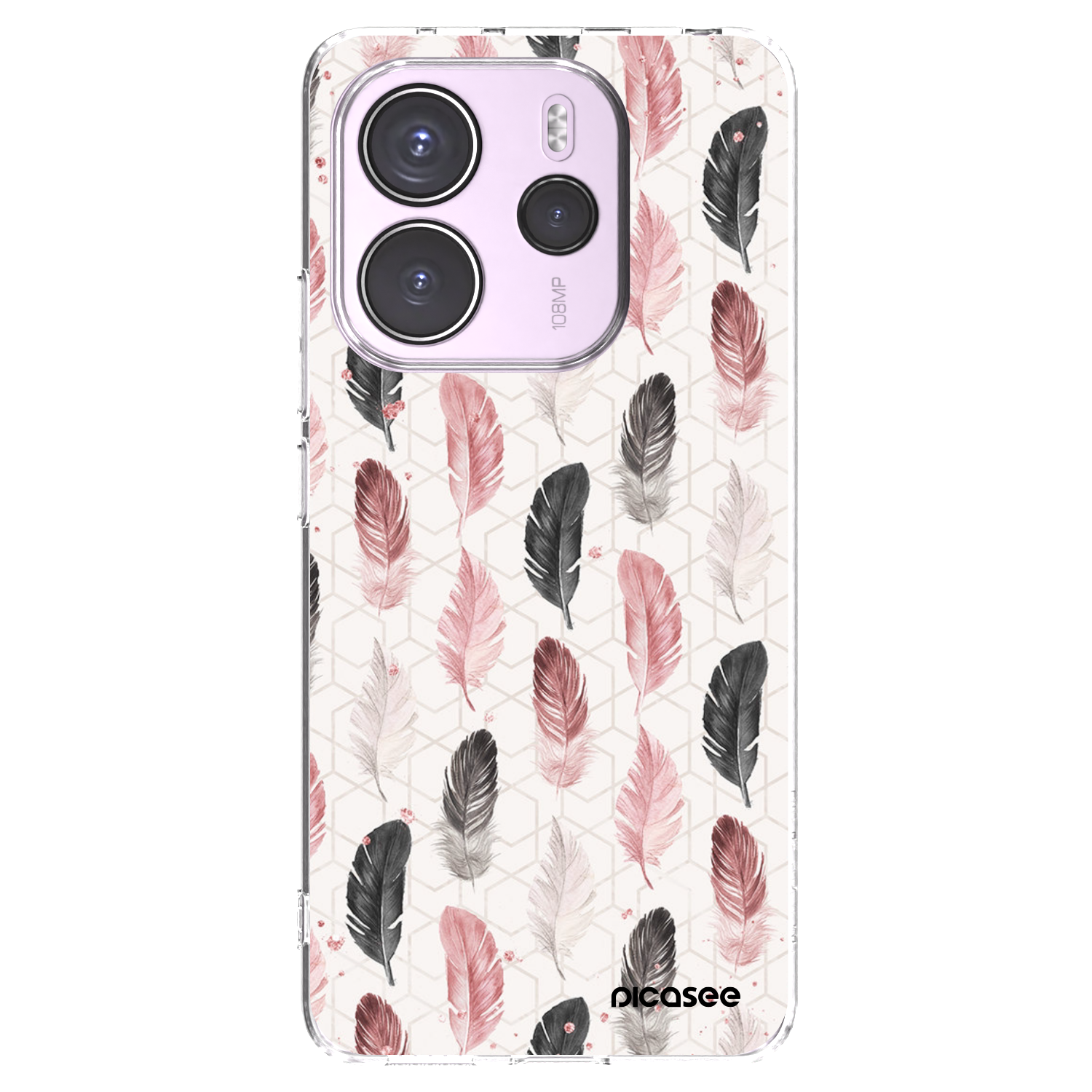 Picasee átlátszó szilikon tok az alábbi mobiltelefonokra Xiaomi Redmi Note 14 4G - Feather 2