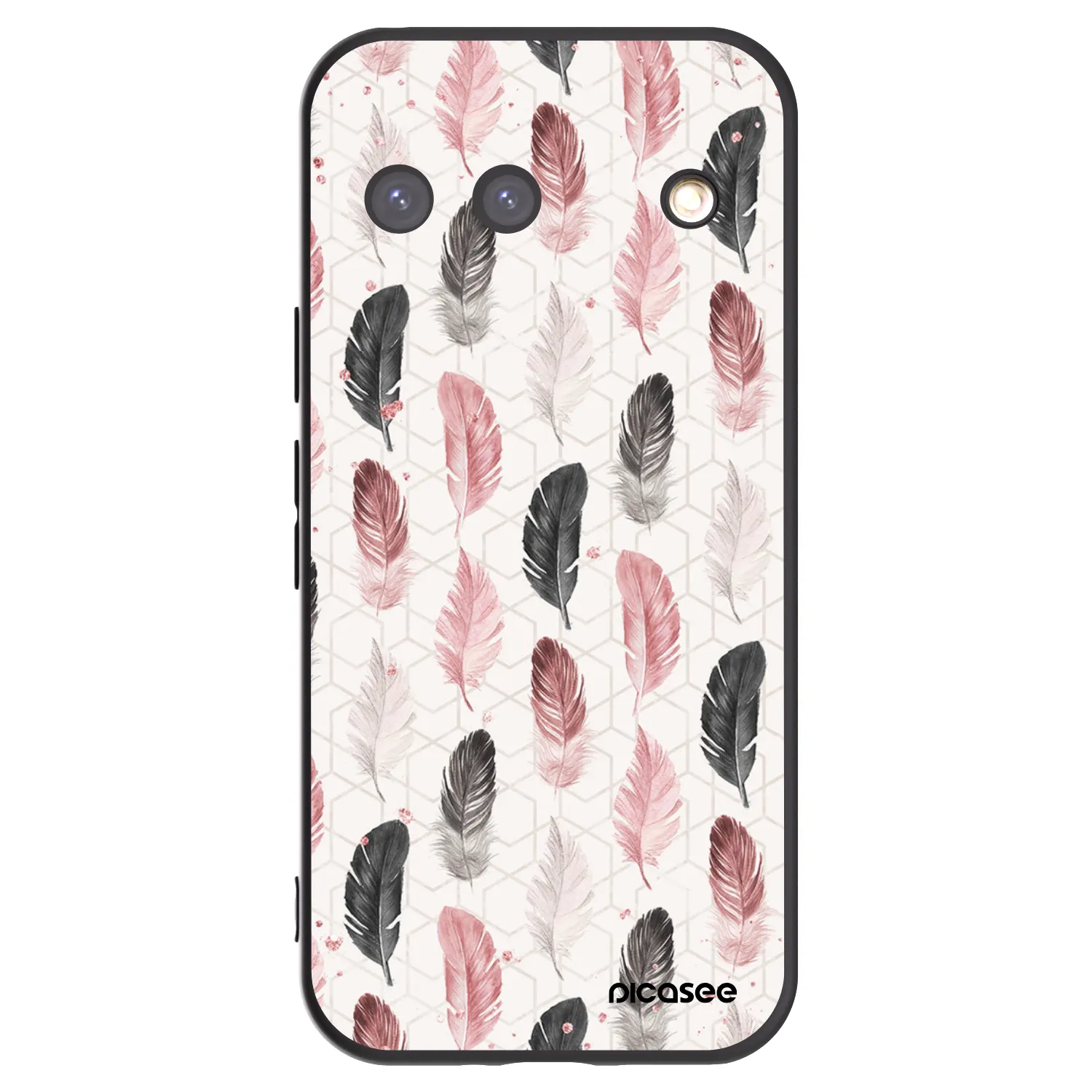 Picasee fekete szilikon tok az alábbi mobiltelefonokra Google Pixel 9 - Feather 2