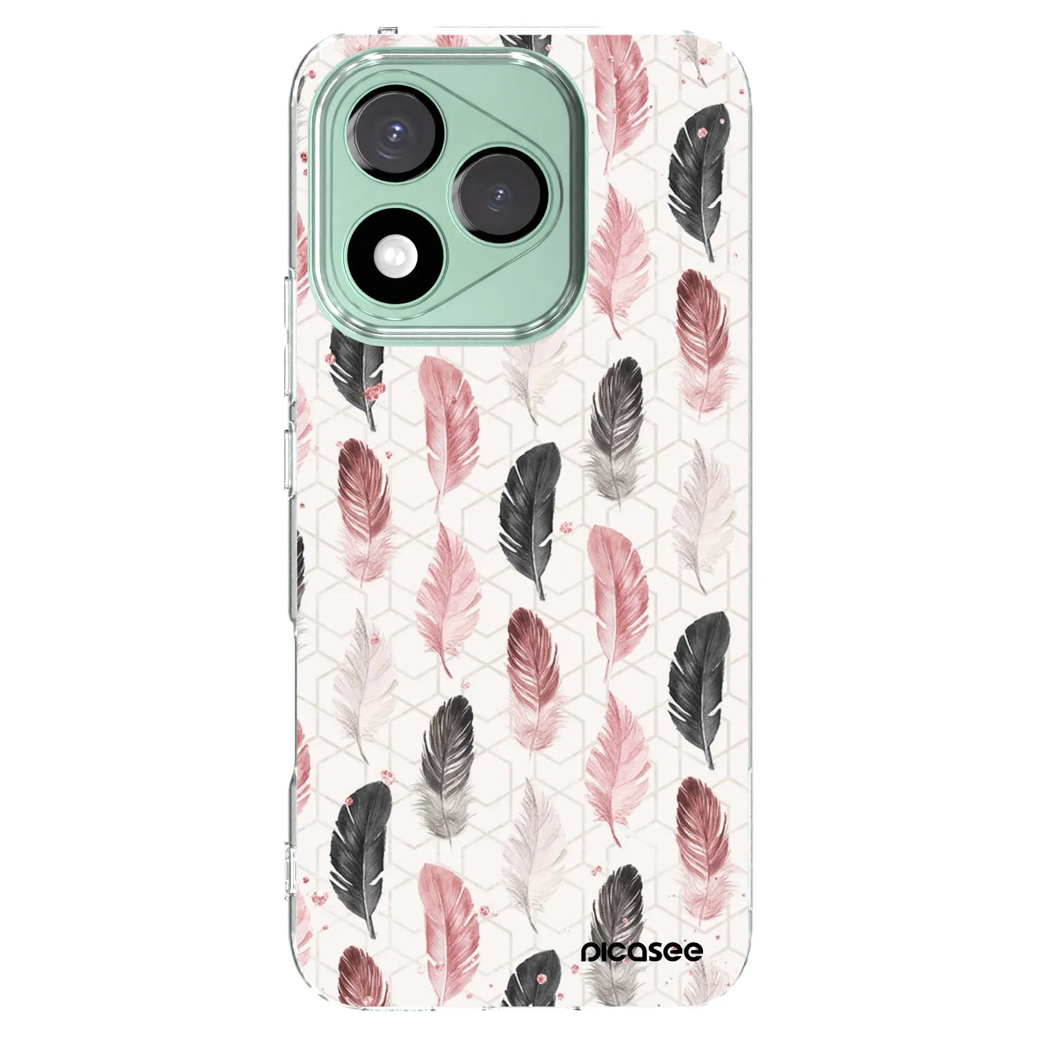 Picasee átlátszó szilikon tok az alábbi mobiltelefonokra Honor 400 Lite 5G - Feather 2