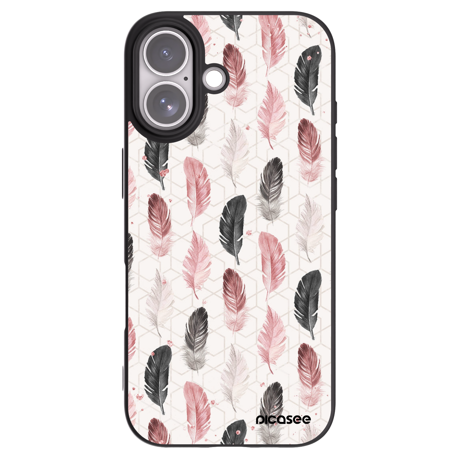 Picasee fekete szilikon tok az alábbi mobiltelefonokra Apple iPhone 17 - Feather 2