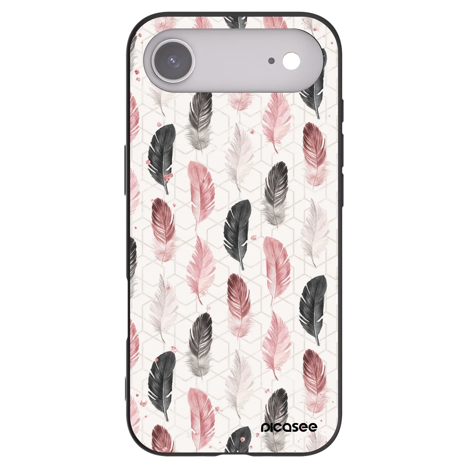 Picasee fekete szilikon tok az alábbi mobiltelefonokra Apple iPhone Air - Feather 2