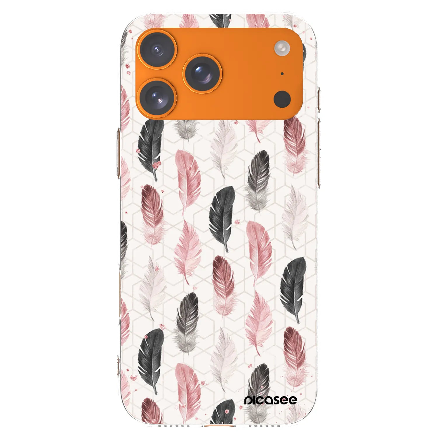 Picasee átlátszó szilikon tok az alábbi mobiltelefonokra Apple iPhone 17 Pro Max - Feather 2