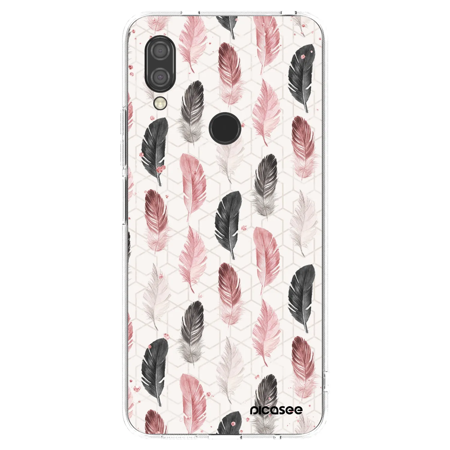 Picasee átlátszó szilikon tok az alábbi mobiltelefonokra Xiaomi Redmi 7 - Feather 2