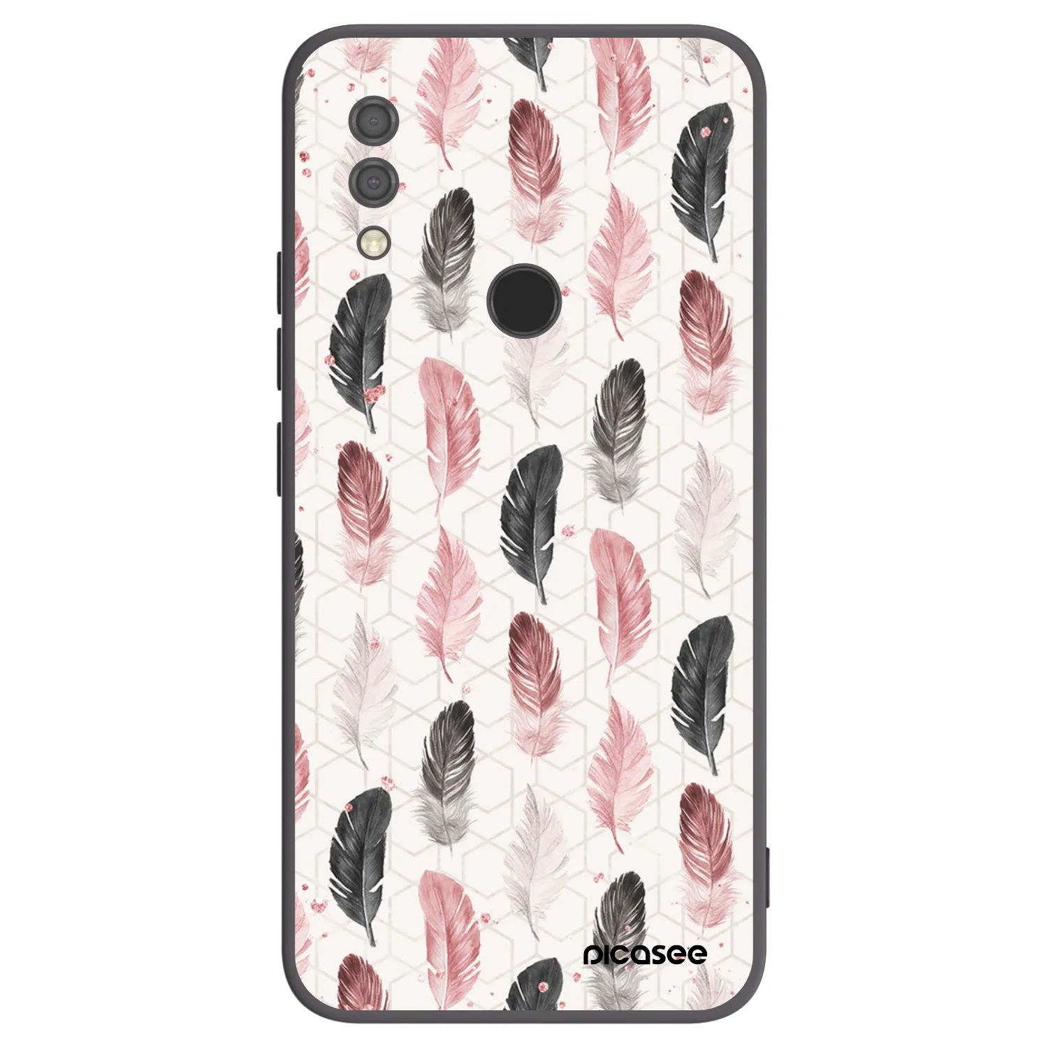 Picasee fekete szilikon tok az alábbi mobiltelefonokra Xiaomi Redmi 7 - Feather 2