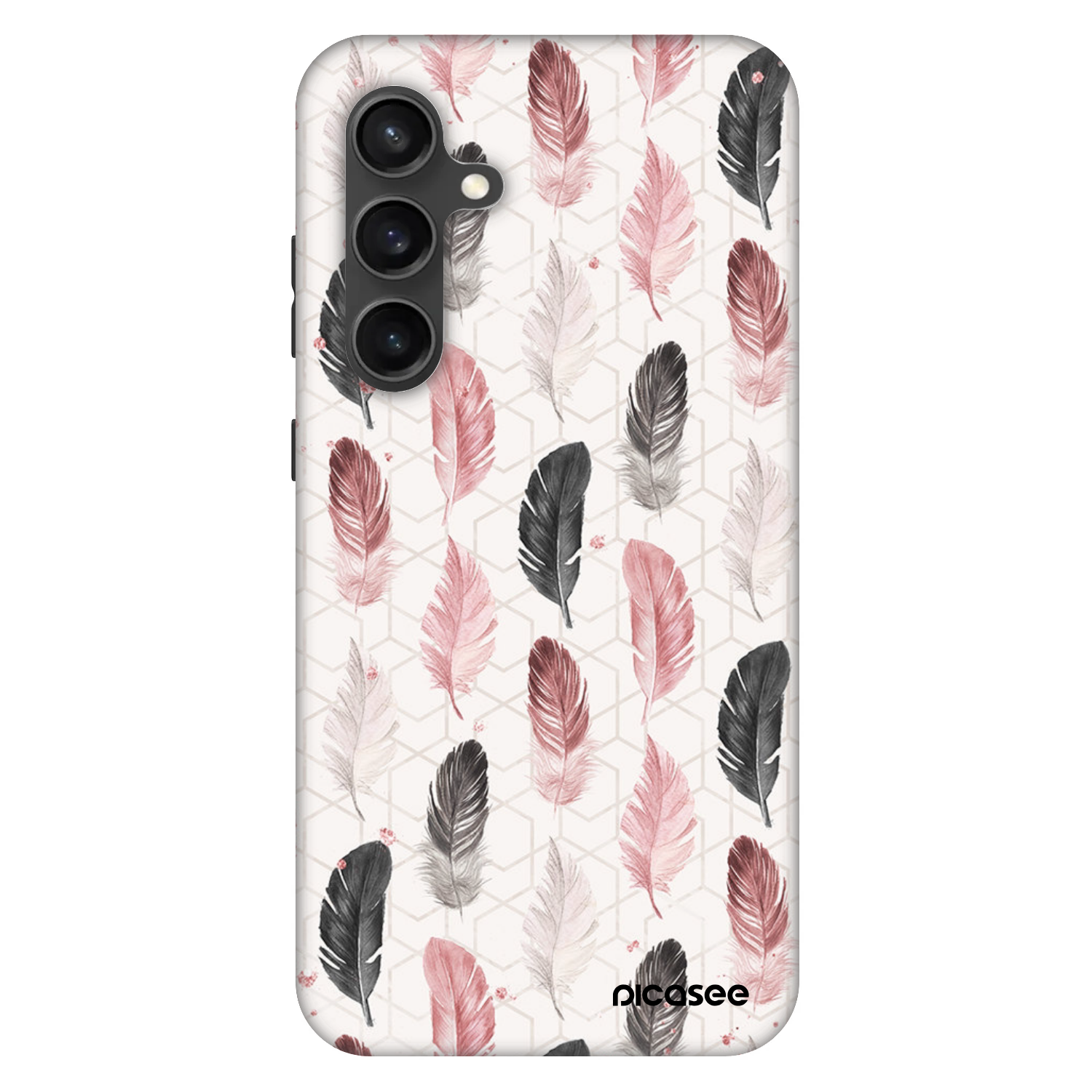 Picasee Fashion Case Samsung Galaxy S24 FE S721B - Feather 2
