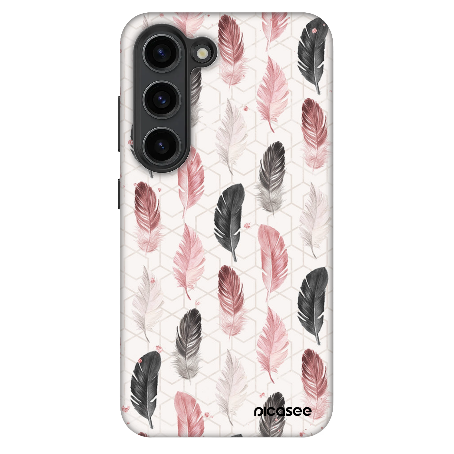Picasee Fashion Case Samsung Galaxy S23 5G - Feather 2