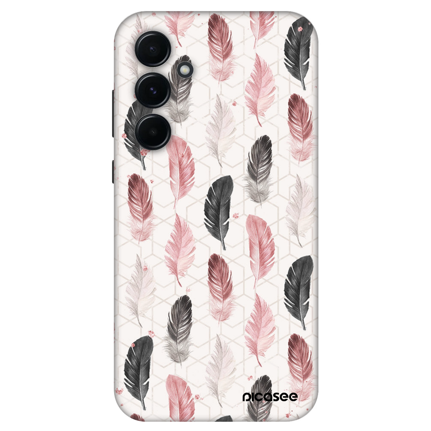 Picasee Fashion Case Samsung Galaxy A55 5G A556B - Feather 2