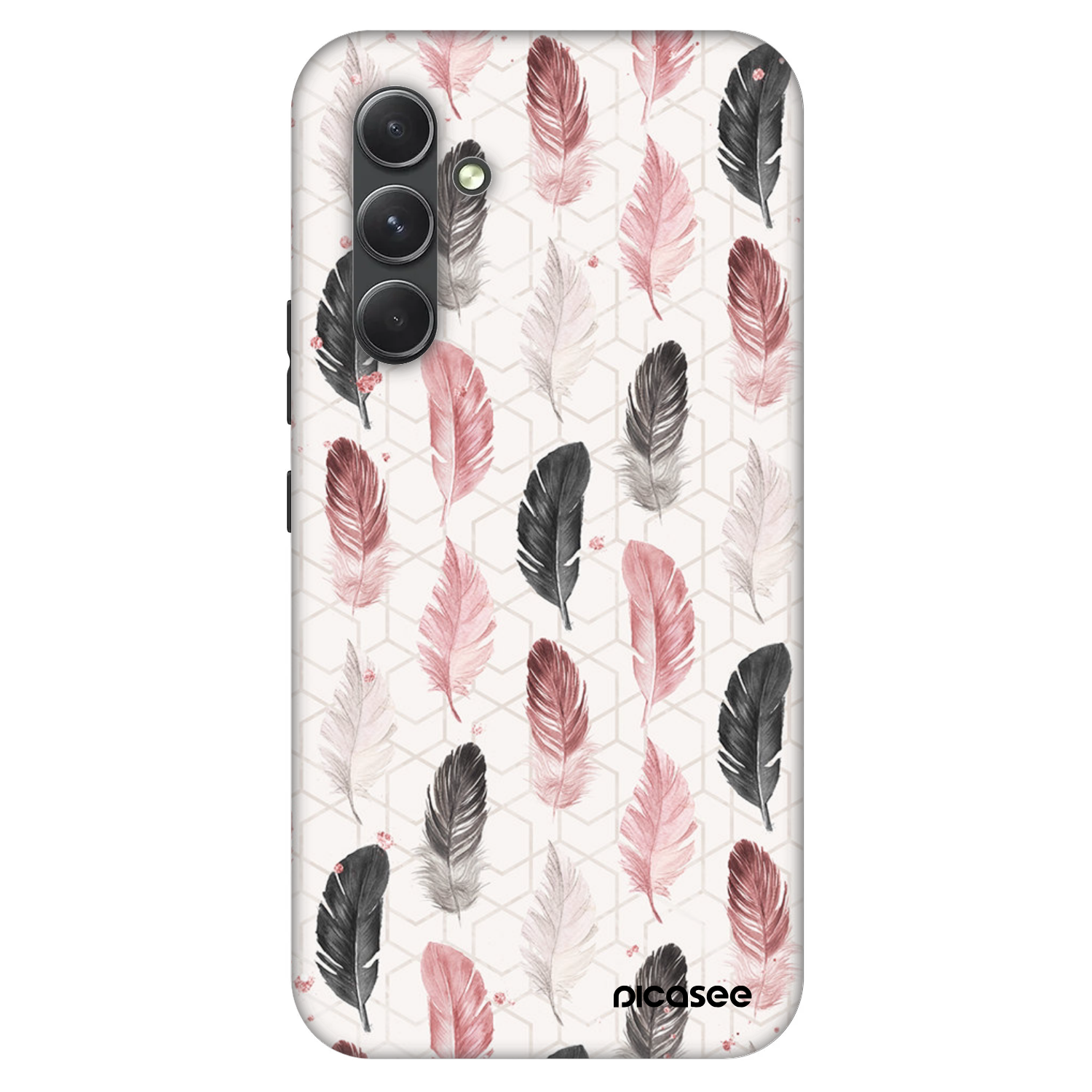Picasee Fashion Case Samsung Galaxy A54 5G A546B - Feather 2