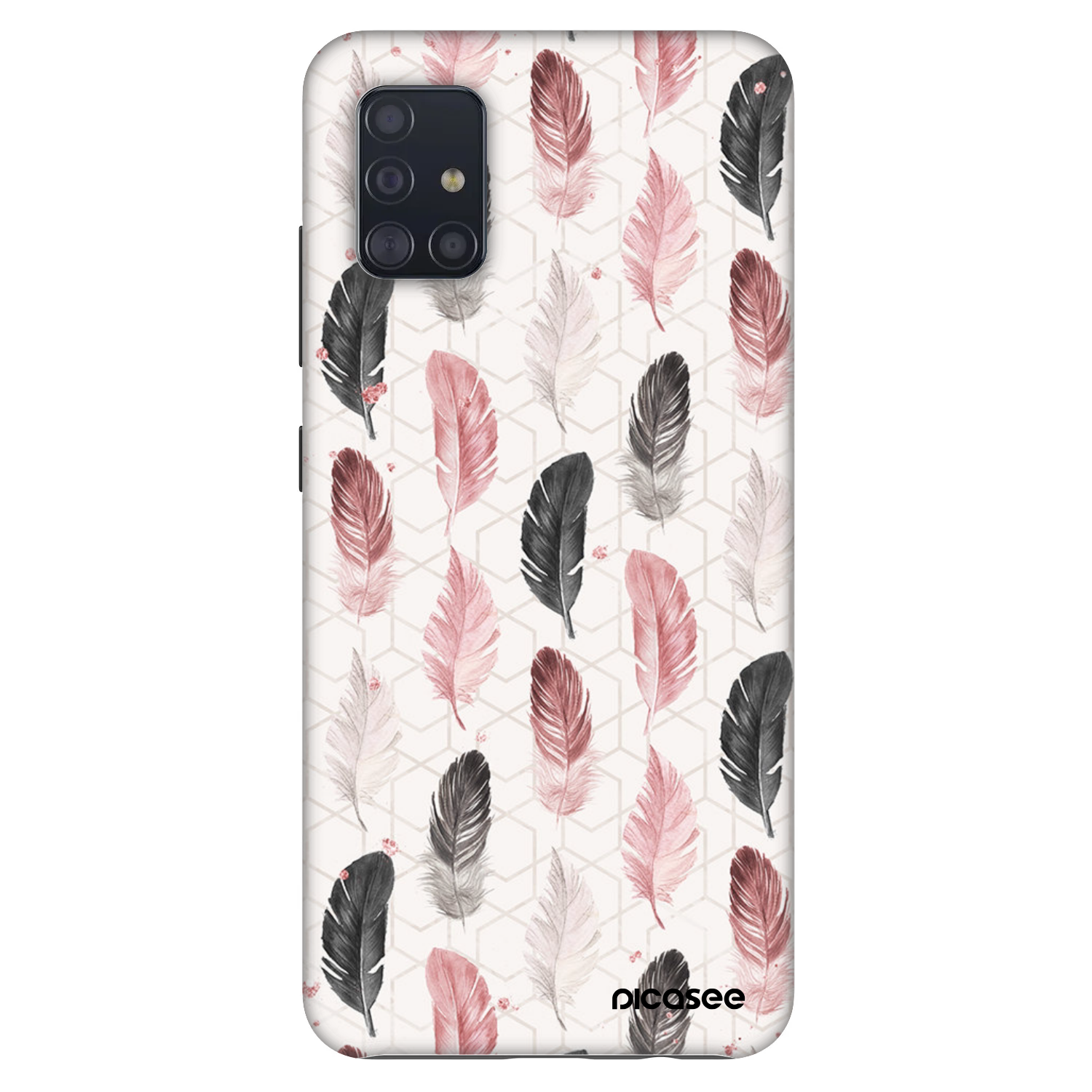 Picasee Fashion Case Samsung Galaxy A51 A515F - Feather 2