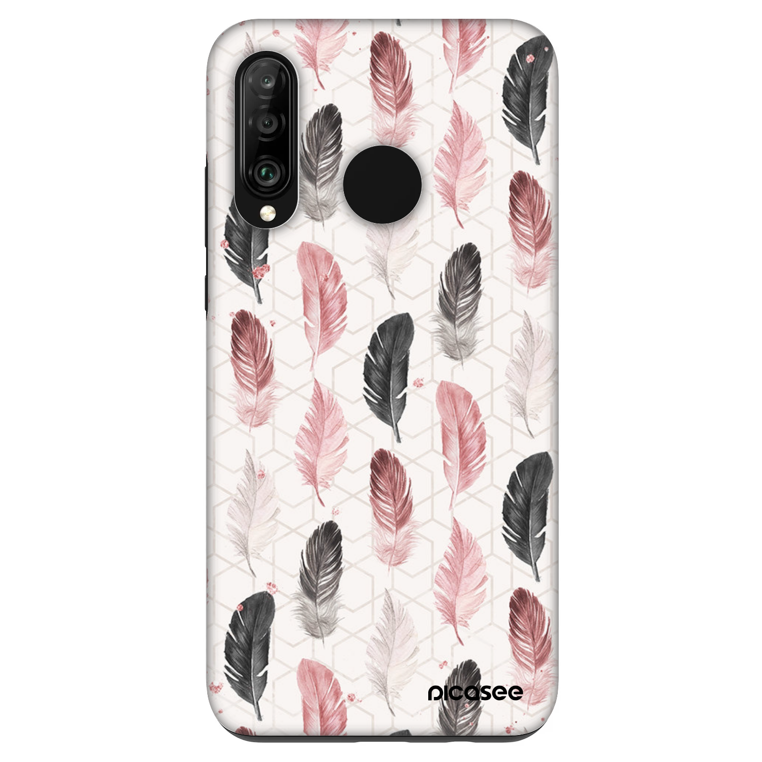 Picasee Fashion Case Huawei P30 Lite - Feather 2