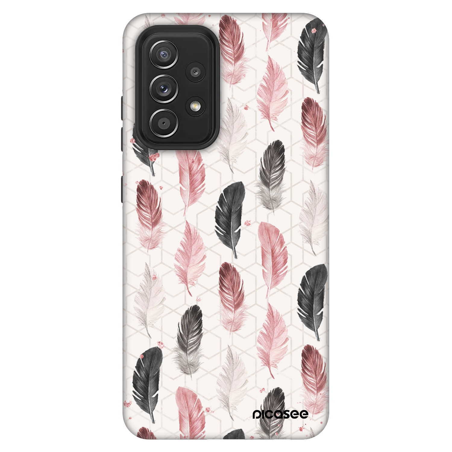 Picasee Fashion Case Samsung Galaxy A52 5G A525F - Feather 2