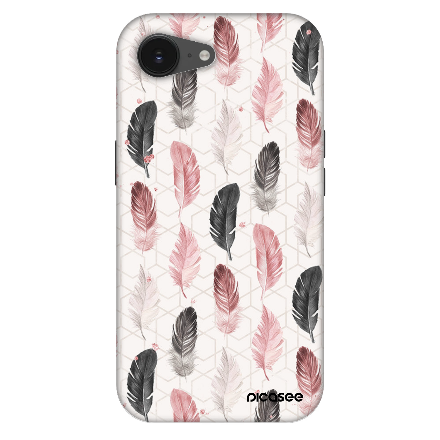 Picasee Fashion Case MagSafe Apple iPhone 16e - Feather 2