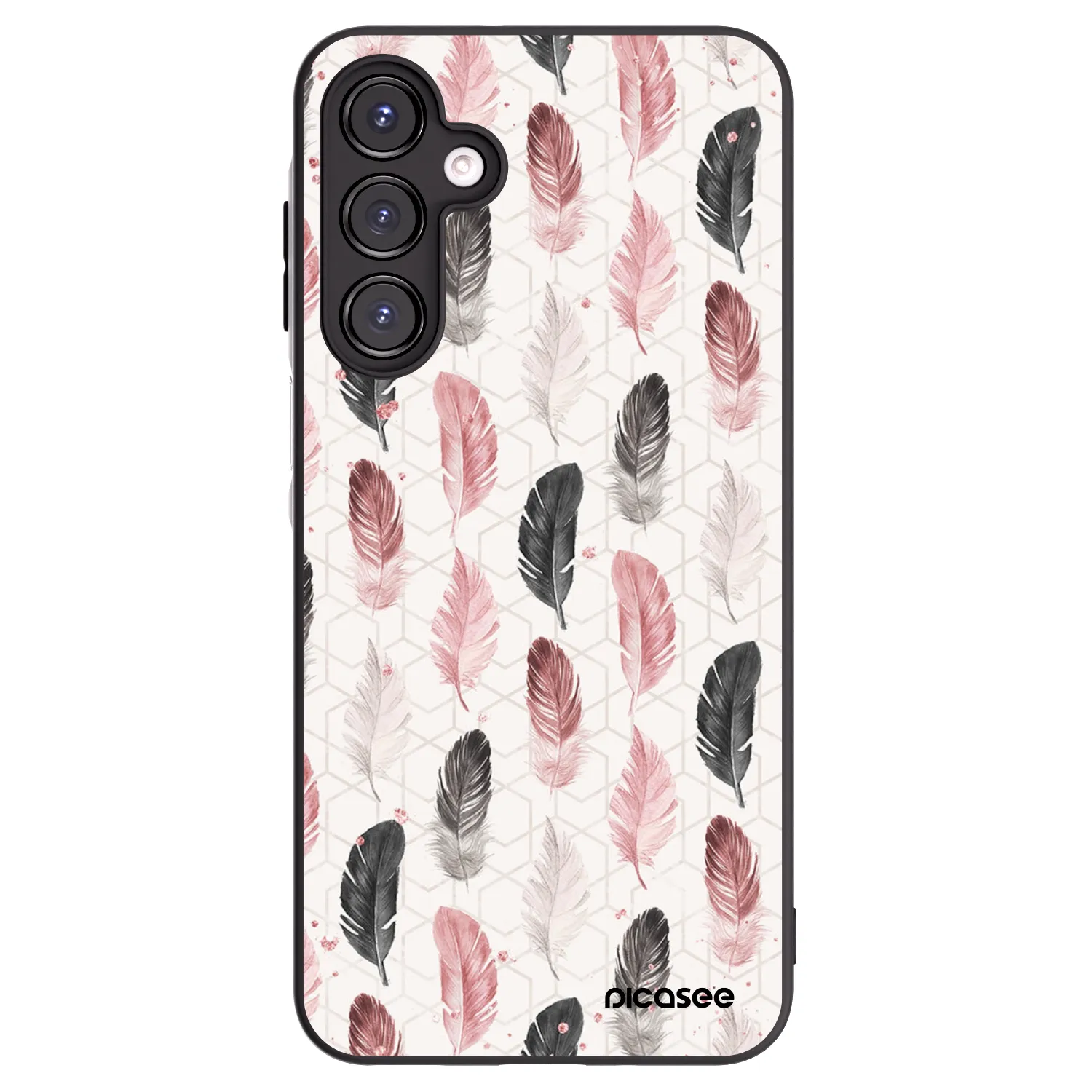 Picasee fekete szilikon tok az alábbi mobiltelefonokra Samsung Galaxy A16 4G - Feather 2