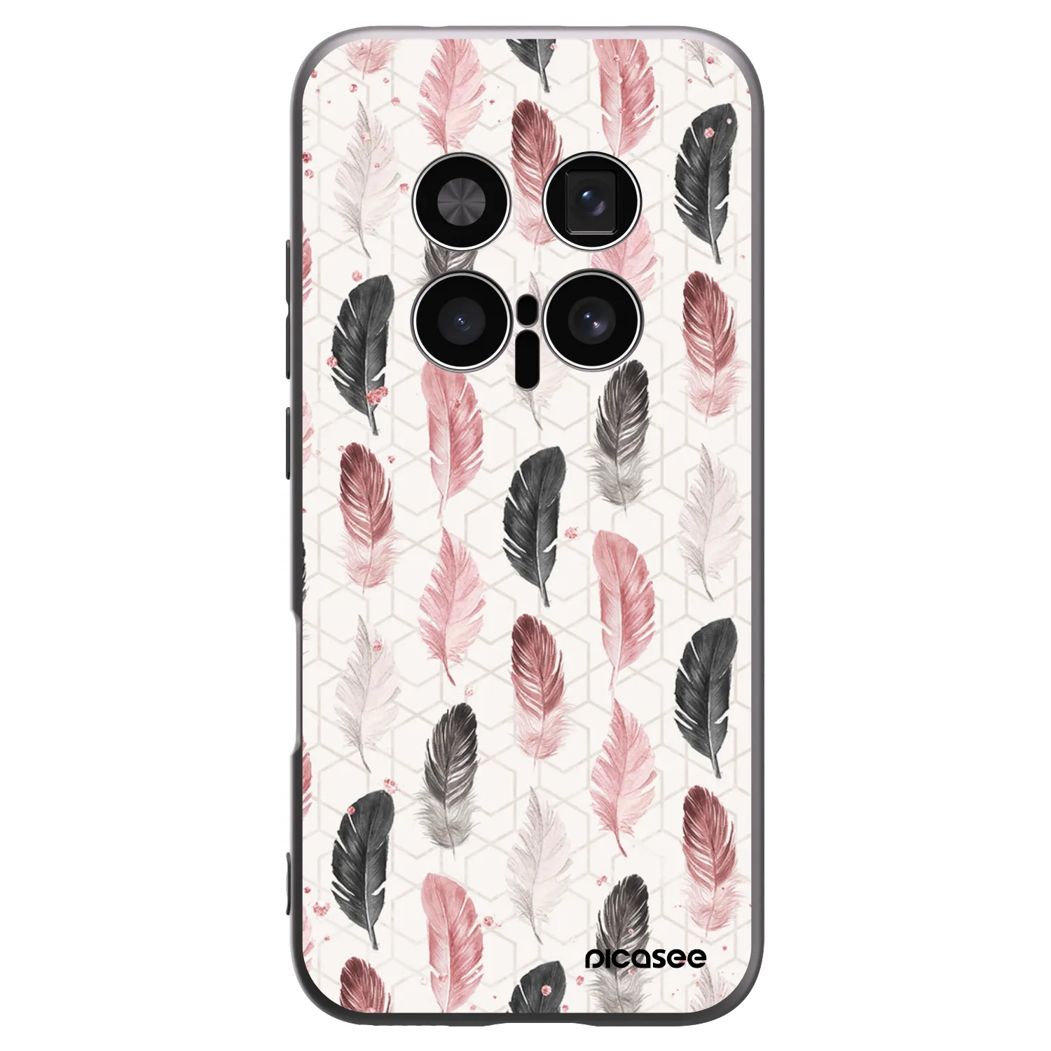 Picasee fekete szilikon tok az alábbi mobiltelefonokra Honor Magic8 Pro 5G - Feather 2
