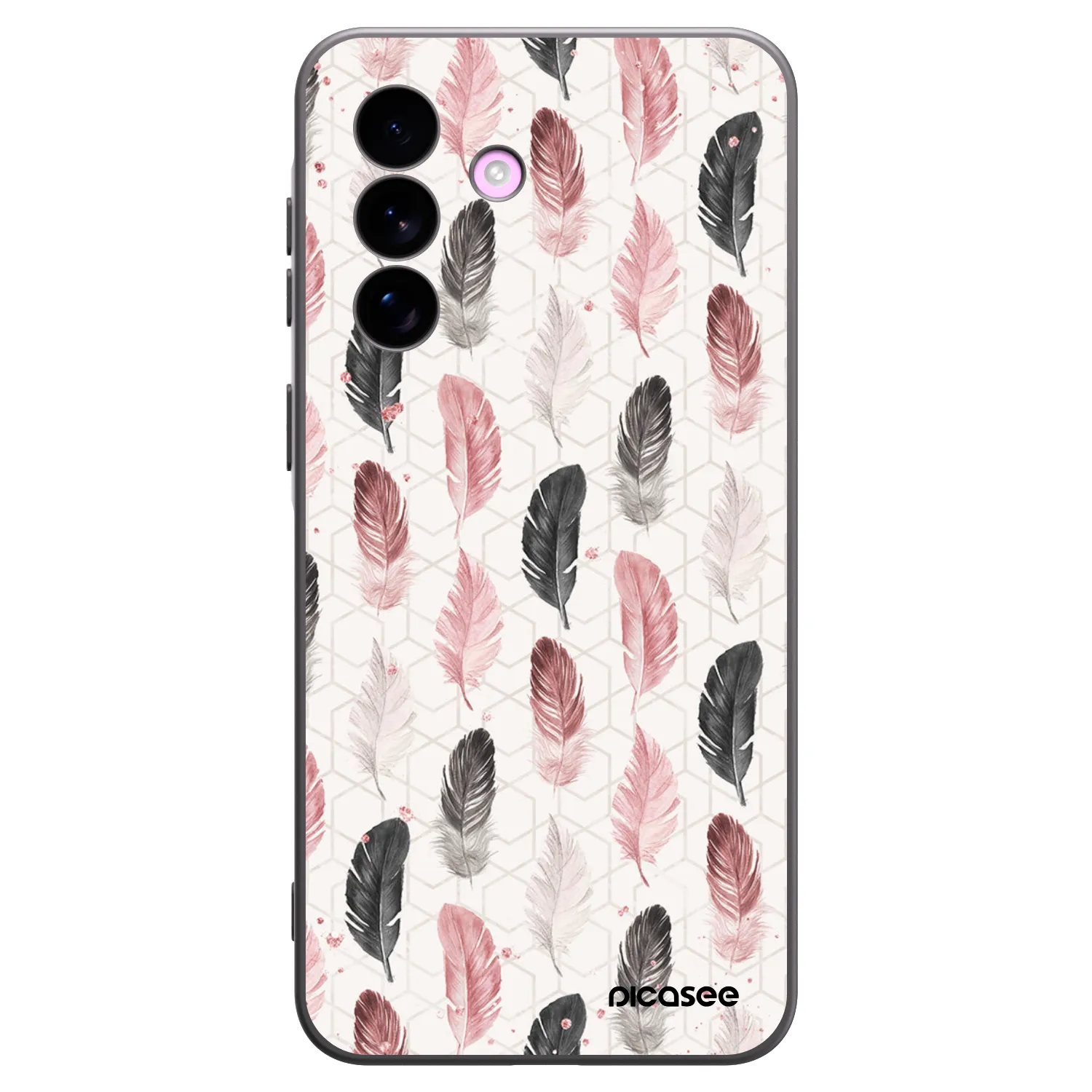 Picasee fekete szilikon tok az alábbi mobiltelefonokra Samsung Galaxy A57 5G - Feather 2