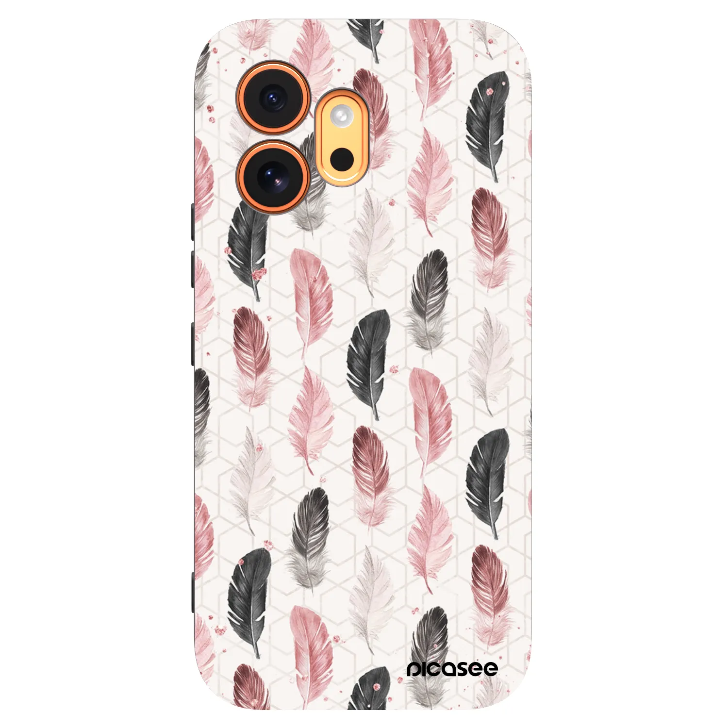 Picasee fekete szilikon tok az alábbi mobiltelefonokra Honor 600 - Feather 2