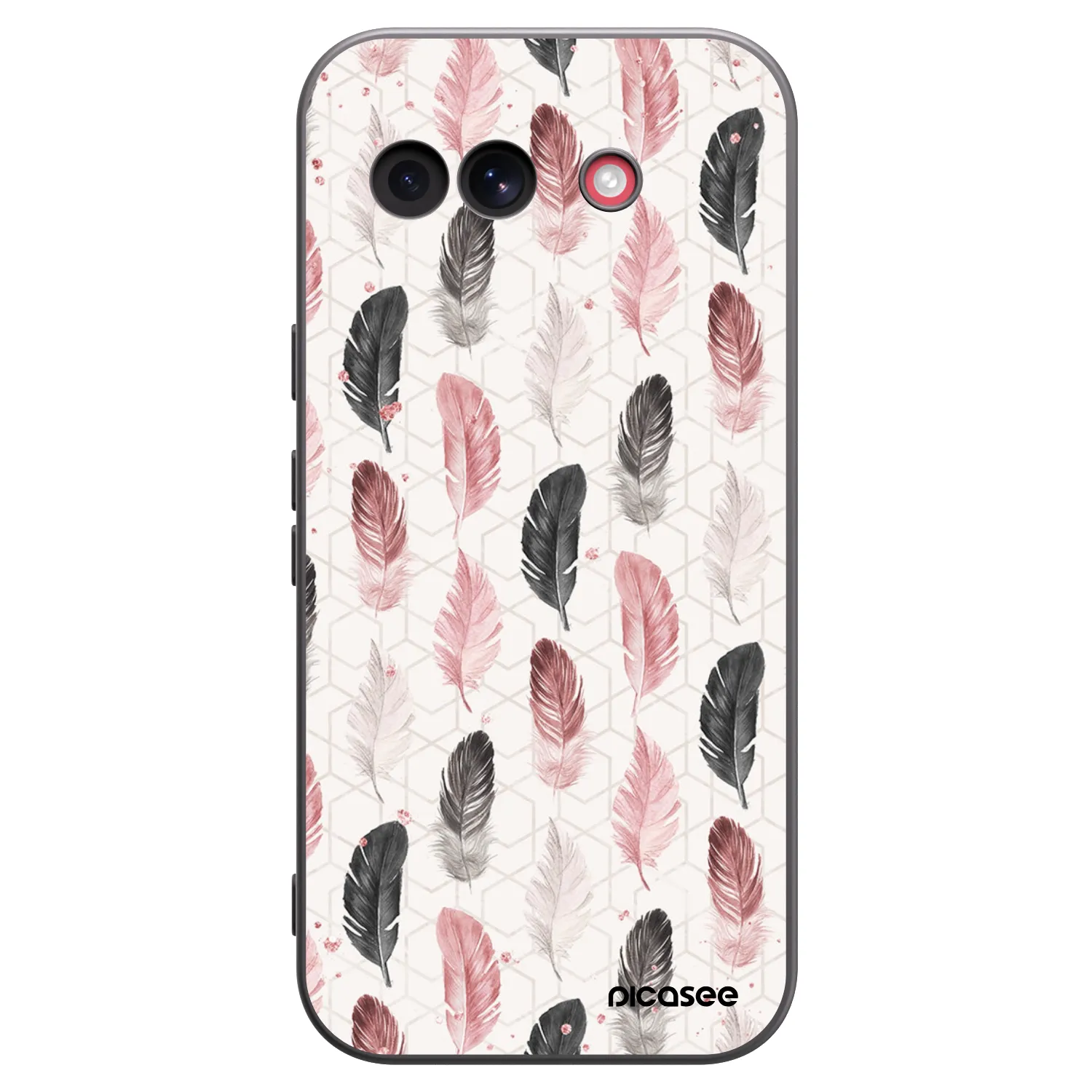 Picasee fekete szilikon tok az alábbi mobiltelefonokra Google Pixel 10a - Feather 2