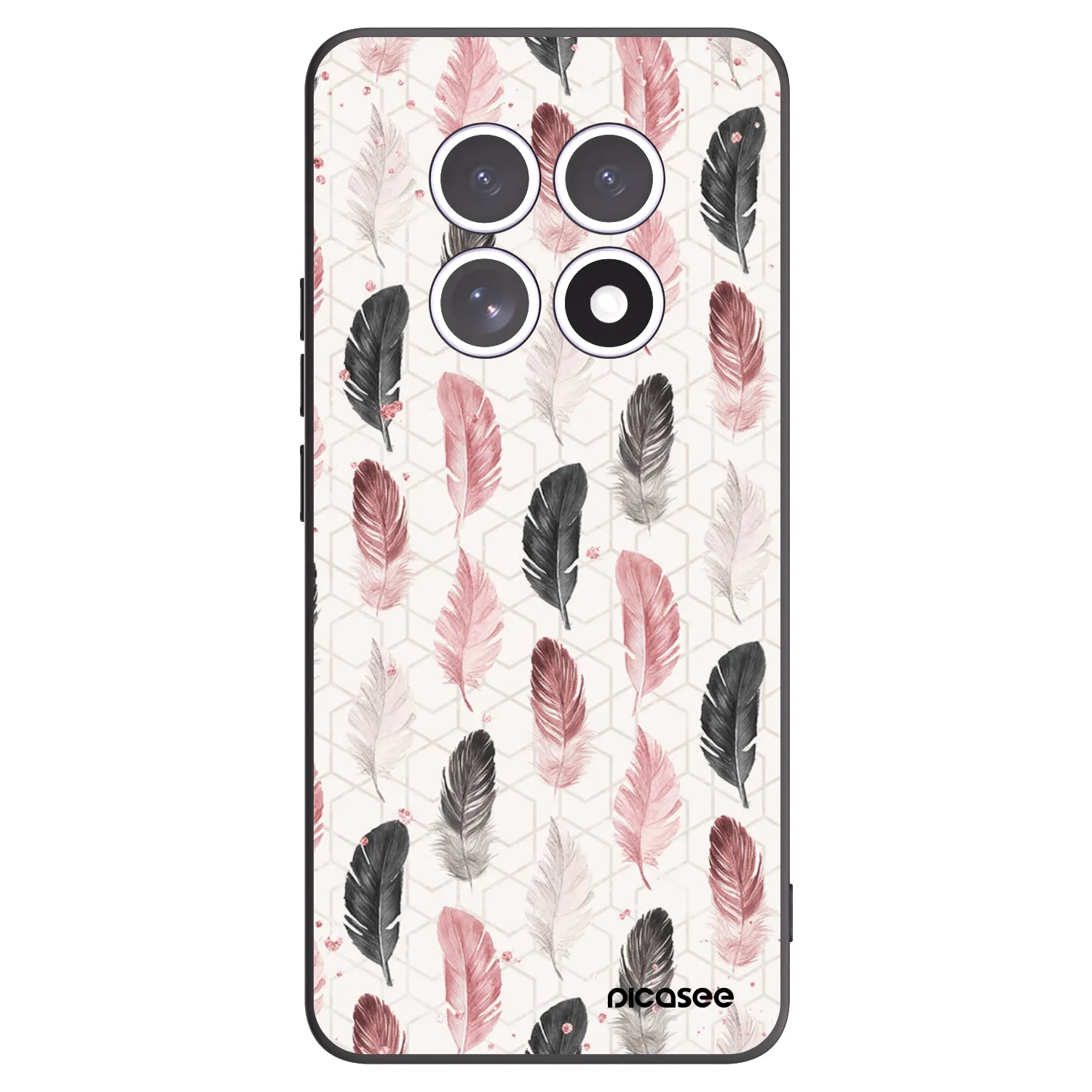 Picasee fekete szilikon tok az alábbi mobiltelefonokra Xiaomi Redmi Note 15 5G - Feather 2