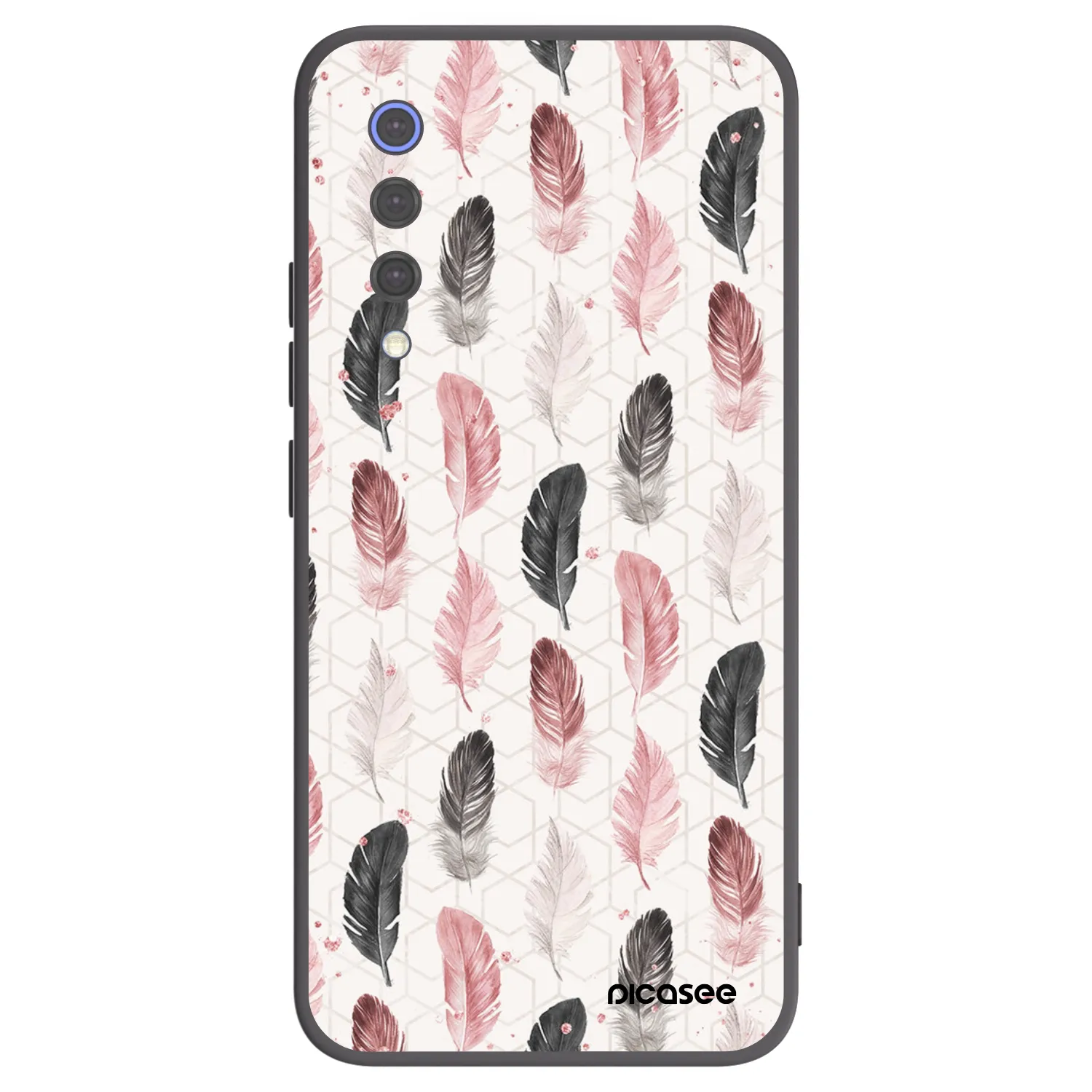 Picasee fekete szilikon tok az alábbi mobiltelefonokra Xiaomi Mi 9 SE - Feather 2