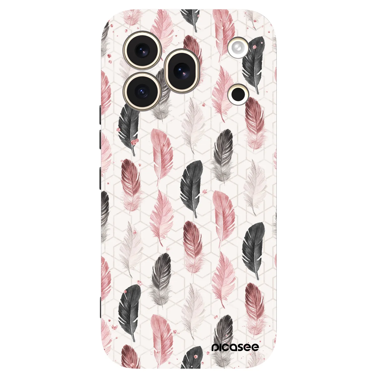 Picasee fekete szilikon tok az alábbi mobiltelefonokra Honor 600 Pro - Feather 2