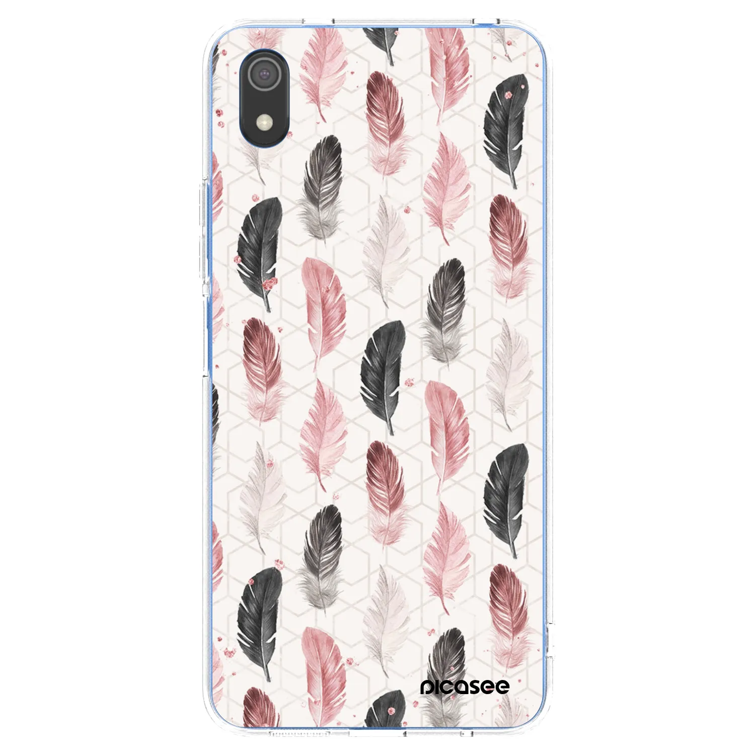 Picasee átlátszó szilikon tok az alábbi mobiltelefonokra Xiaomi Redmi 7A - Feather 2