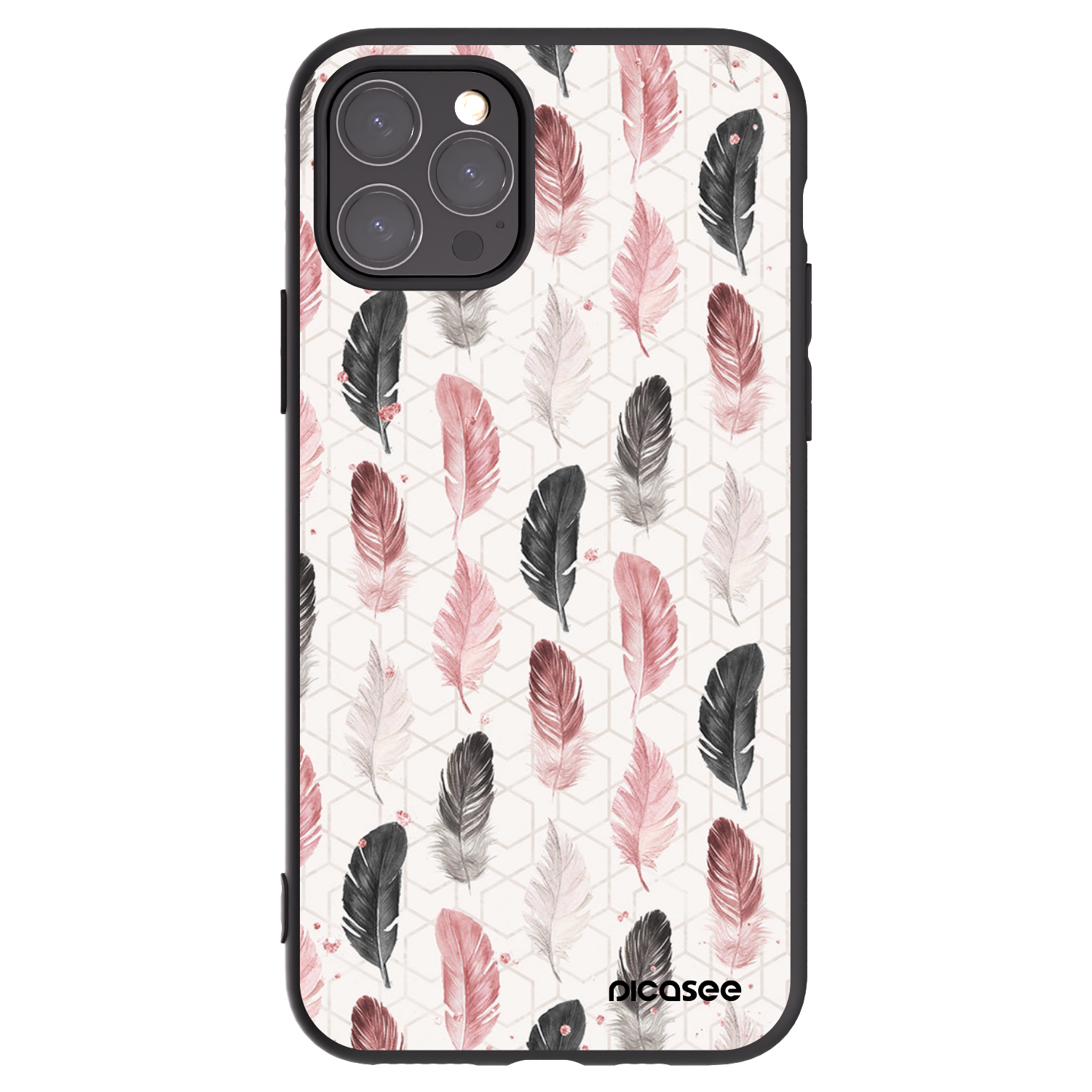 Picasee fekete szilikon tok az alábbi mobiltelefonokra Apple iPhone 11 Pro - Feather 2
