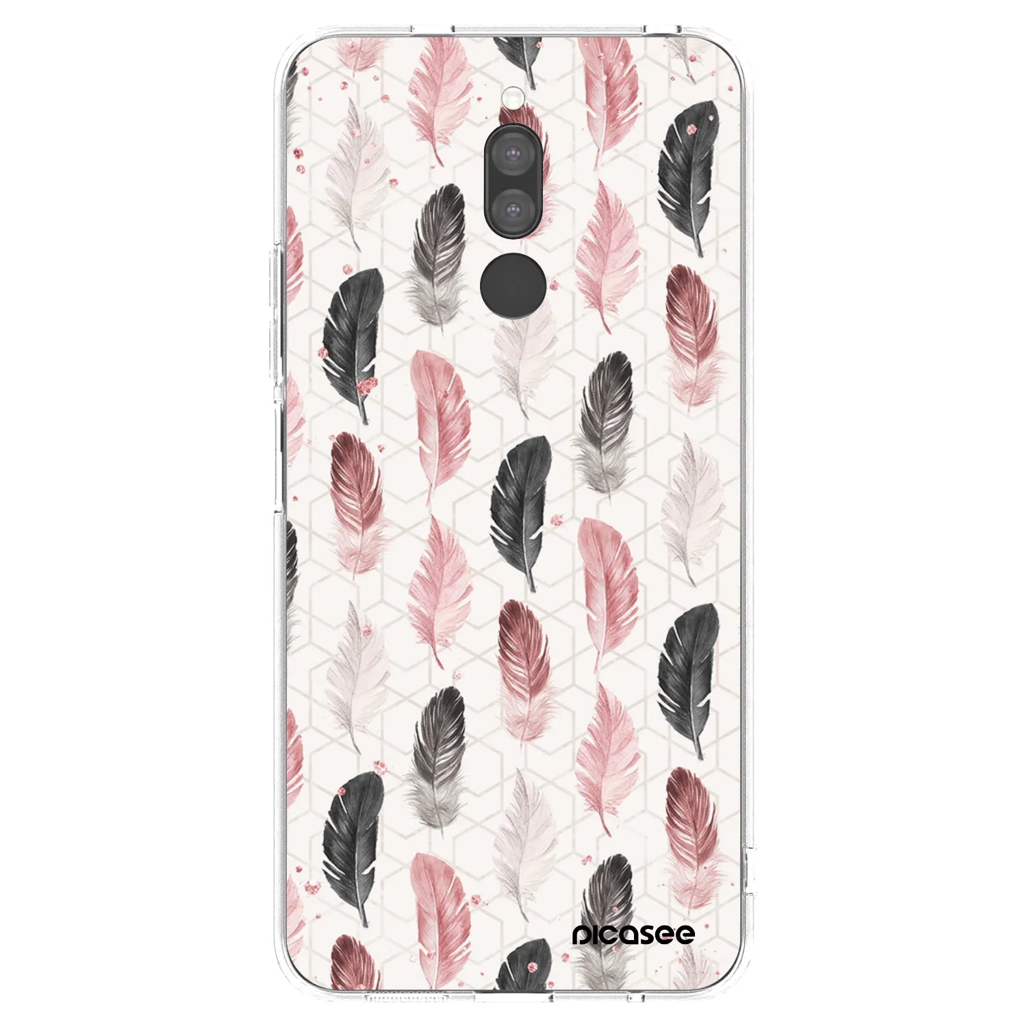 Picasee átlátszó szilikon tok az alábbi mobiltelefonokra Xiaomi Redmi 8 - Feather 2