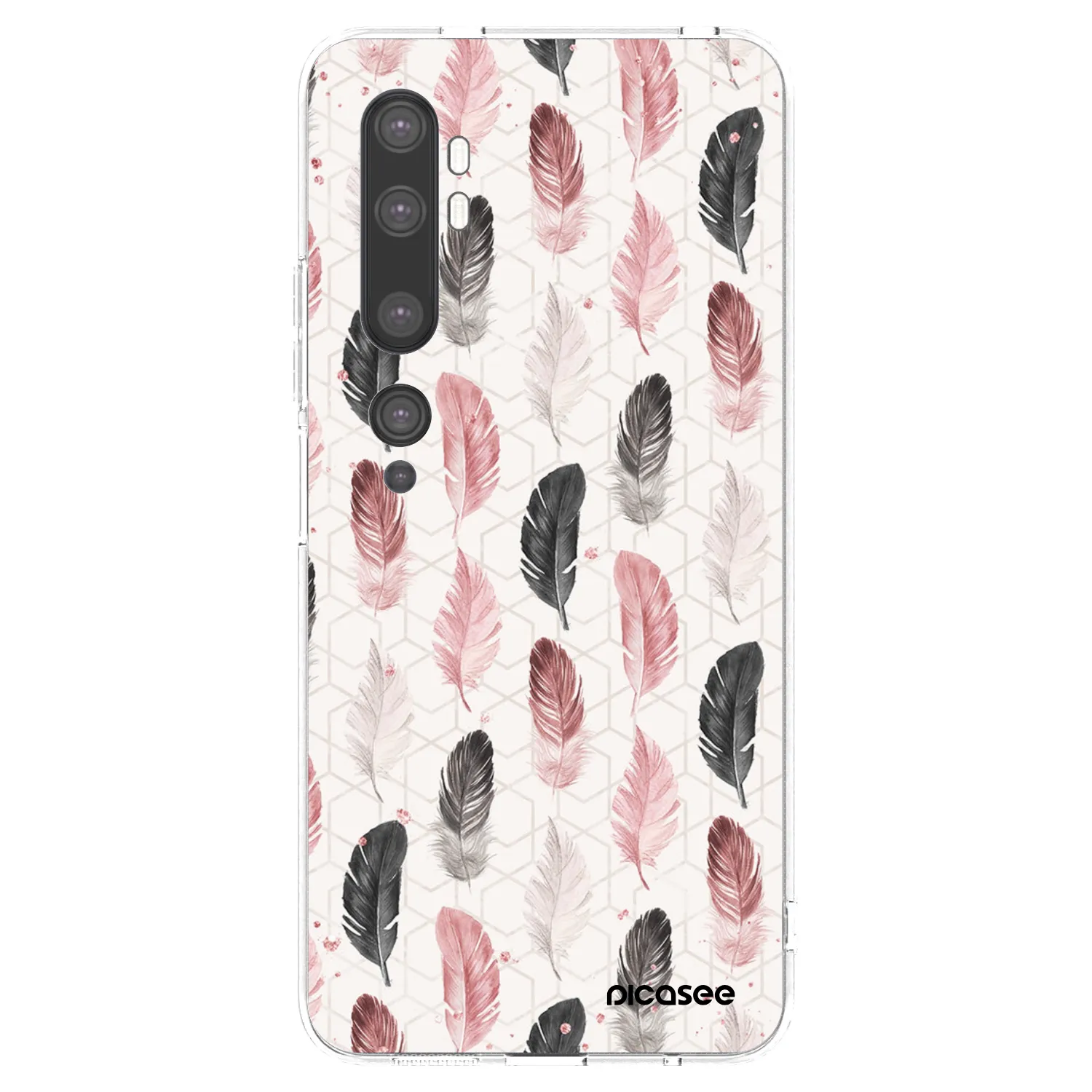 Picasee átlátszó szilikon tok az alábbi mobiltelefonokra Xiaomi Mi Note 10 (Pro) - Feather 2