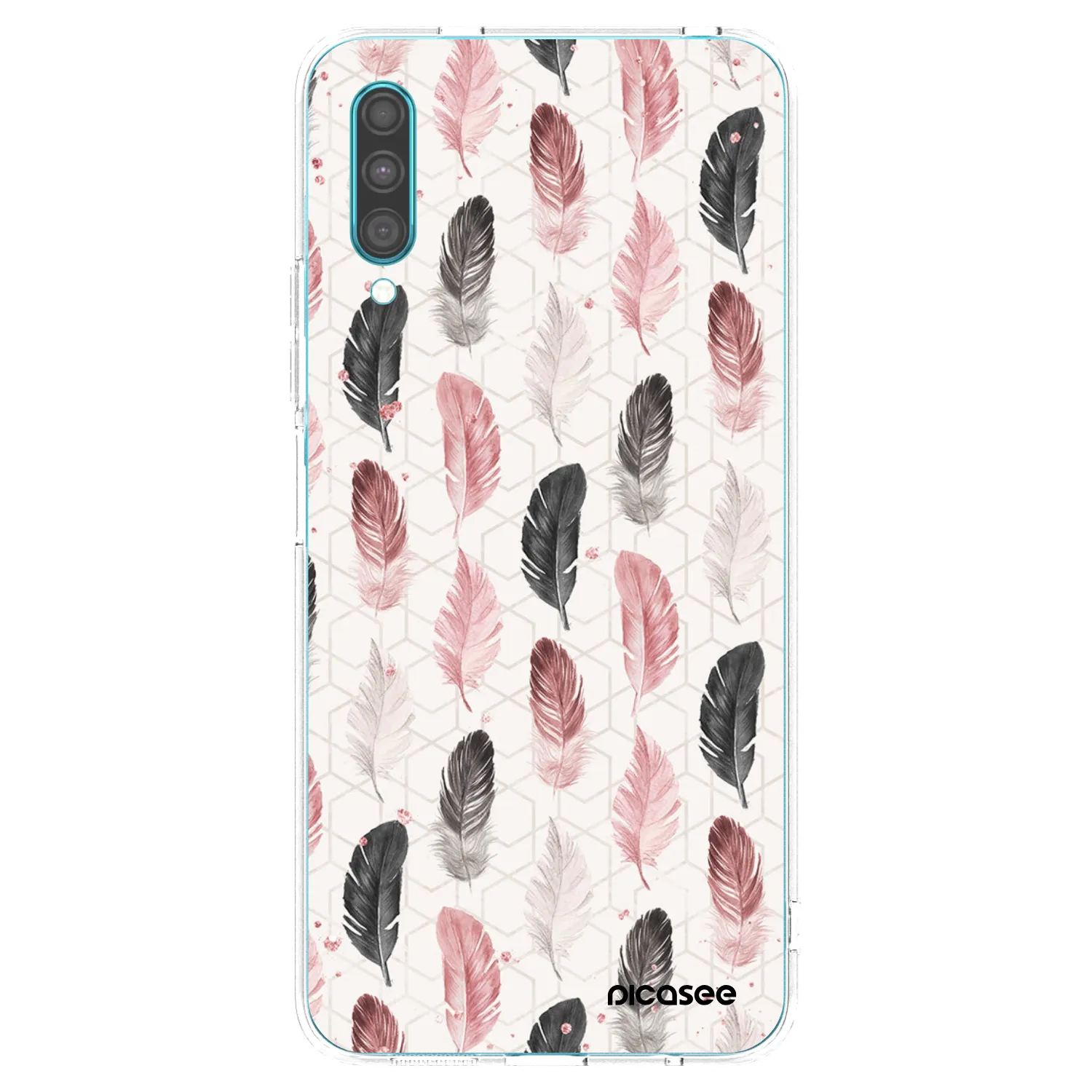 Picasee átlátszó szilikon tok az alábbi mobiltelefonokra Samsung Galaxy A30s A307F - Feather 2
