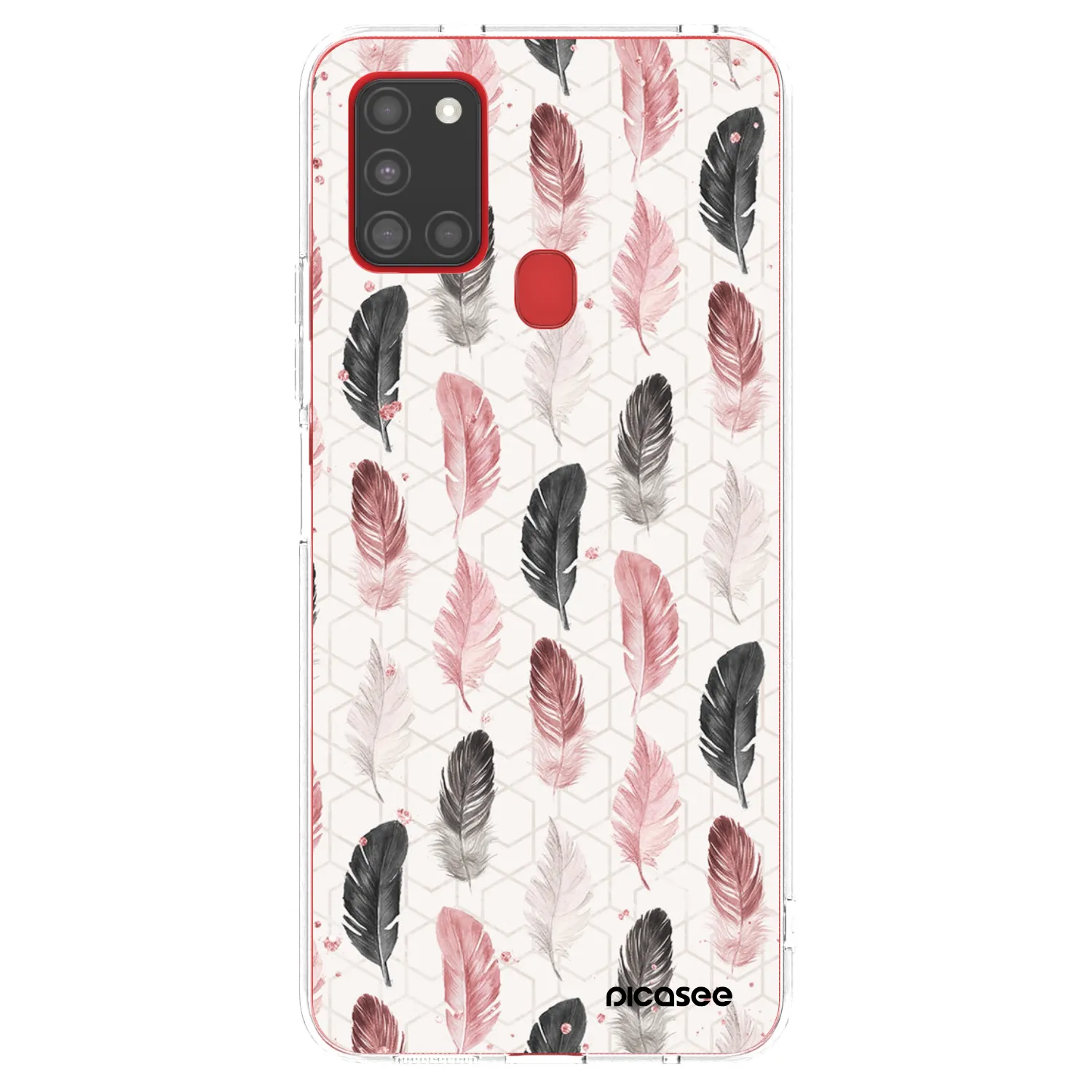 Picasee átlátszó szilikon tok az alábbi mobiltelefonokra Samsung Galaxy A21s - Feather 2