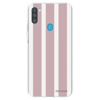 Picasee átlátszó szilikon tok az alábbi mobiltelefonokra Samsung Galaxy M11 - Velvet sun