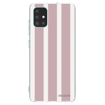 Picasee átlátszó szilikon tok az alábbi mobiltelefonokra Samsung Galaxy M51 M515F - Velvet sun