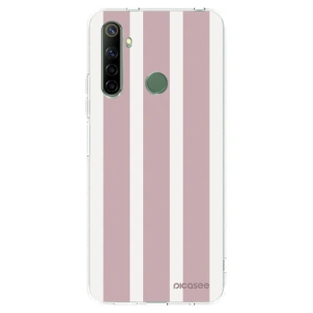 Picasee átlátszó szilikon tok az alábbi mobiltelefonokra Realme 6i - Velvet sun