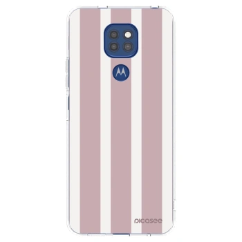 Picasee átlátszó szilikon tok az alábbi mobiltelefonokra Motorola Moto G9 Play - Velvet sun