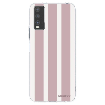 Picasee átlátszó szilikon tok az alábbi mobiltelefonokra Vivo Y20s - Velvet sun