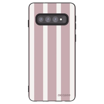 Picasee fekete szilikon tok az alábbi mobiltelefonokra Samsung Galaxy S10 G973 - Velvet sun